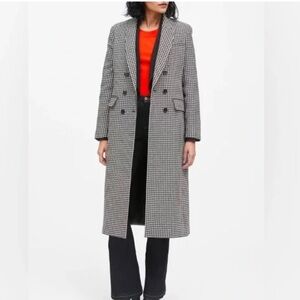 Banana Republic Houndstooth Coat Size XS